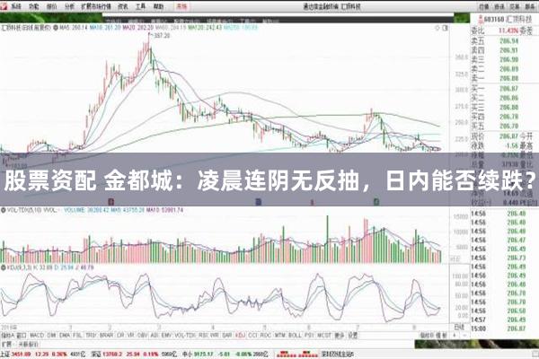 股票资配 金都城：凌晨连阴无反抽，日内能否续跌？