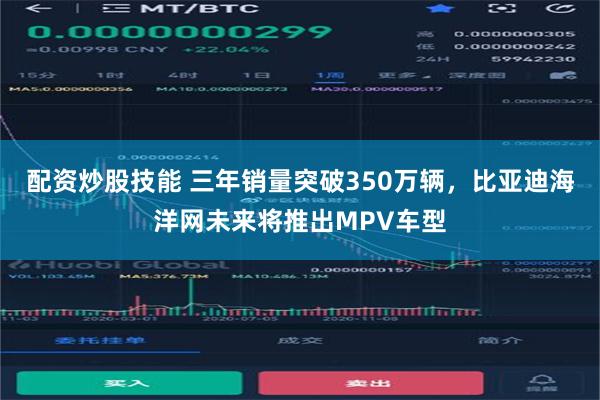 配资炒股技能 三年销量突破350万辆，比亚迪海洋网未来将推出MPV车型