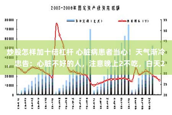 炒股怎样加十倍杠杆 心脏病患者当心！天气渐冷，忠告：心脏不好的人，注意晚上2不吃，白天2