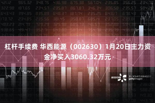 杠杆手续费 华西能源（002630）1月20日主力资金净买入3060.32万元